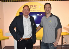 Martin van Thool van WPS samen met Marvin Grootendorst van Evanthia.